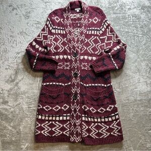 J Jill Long Cardigan